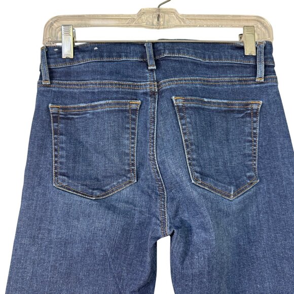 Ann Taylor LOFT Womens Skinny Jeans Size 26 Dark Wash Denim - Picture 4 of 8